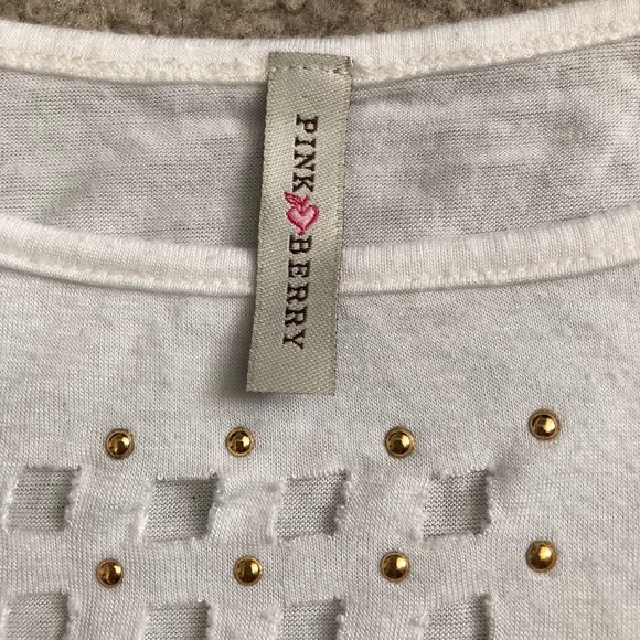 Cross Studded Muscle Tee - Picture 4 of 5